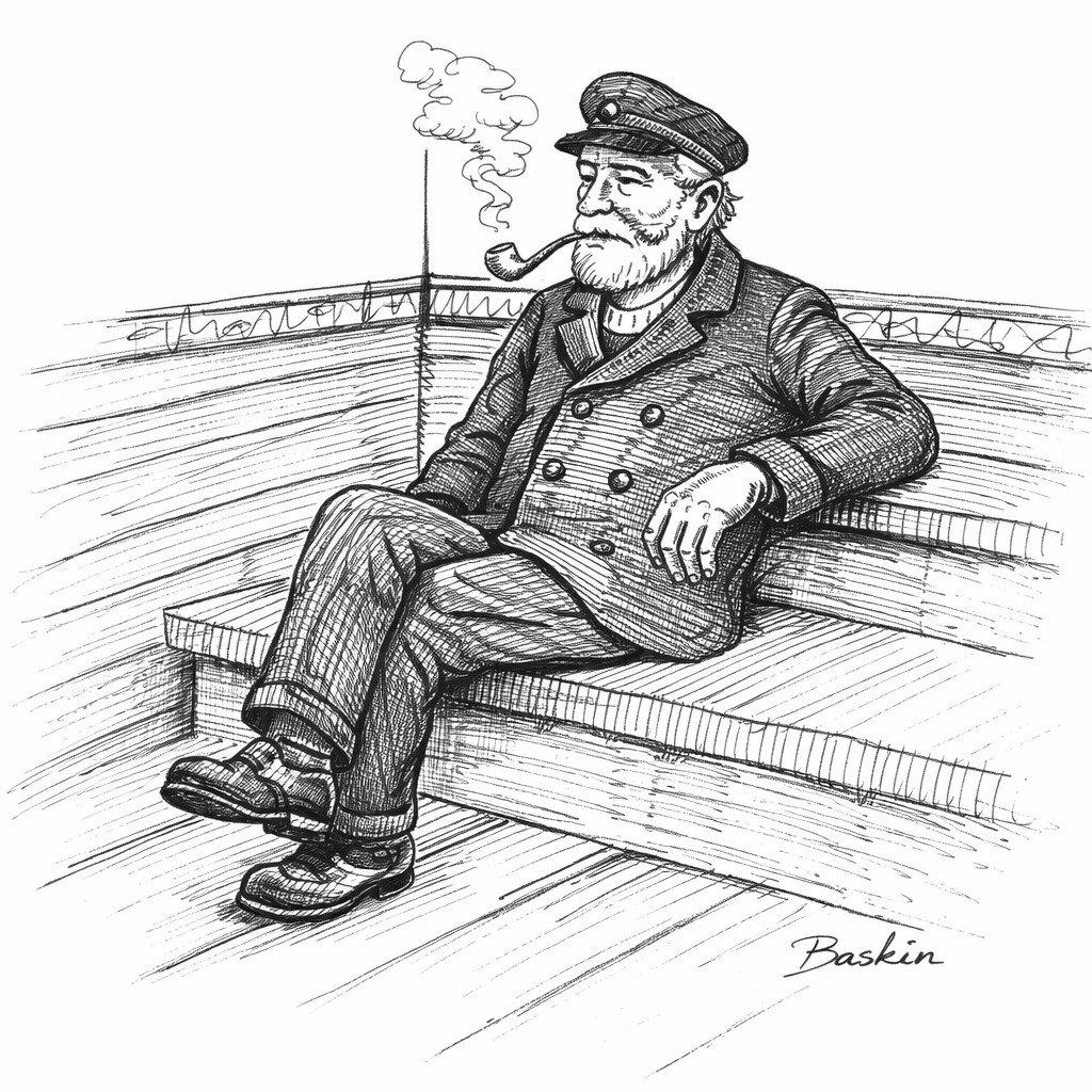 Illustration: The Old Sailor